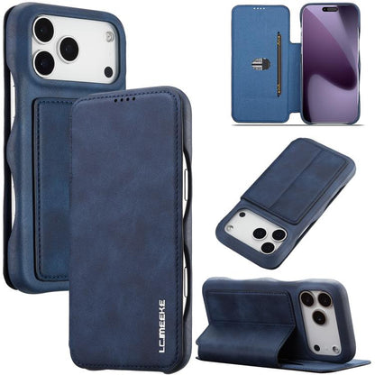 LC.IMEEKE Hon Ancient Series Flip Leather Phone Case, For iPhone 18 Pro / 17 Pro, For iPhone 18 Pro Max / 17 Pro Max, For iPhone 17, For iPhone 17 Air, For iPhone 16 Pro Max, For iPhone 16 Pro, For iPhone 16 Plus, For iPhone 16, For iPhone 15 Pro Max  ...
