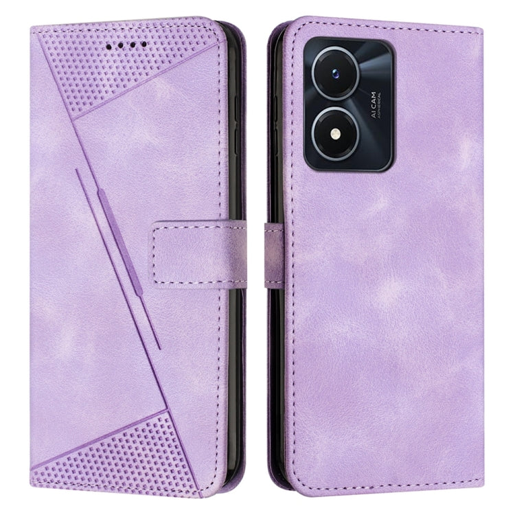 Étui de téléphone en cuir Dream Triangle avec lanière, pour vivo Y15a / Y15s, pour vivo Y21 / Y21s / Y33s, pour vivo Y20 / Y20i, pour vivo Y15 / Y17