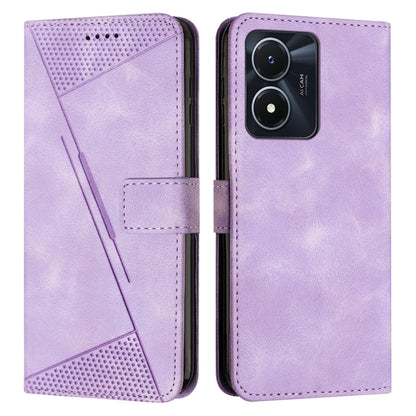 Étui de téléphone en cuir Dream Triangle avec lanière, pour vivo Y15a / Y15s, pour vivo Y21 / Y21s / Y33s, pour vivo Y20 / Y20i, pour vivo Y15 / Y17