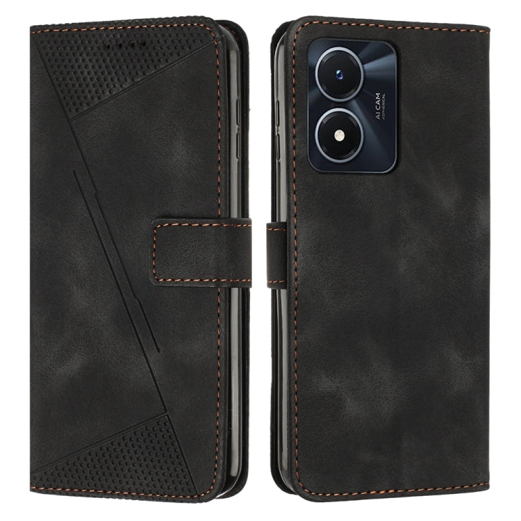 Étui de téléphone en cuir Dream Triangle avec lanière, pour vivo Y15a / Y15s, pour vivo Y21 / Y21s / Y33s, pour vivo Y20 / Y20i, pour vivo Y15 / Y17