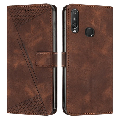 Dream Triangle Leather Phone Case with Lanyard, For vivo Y15a / Y15s, For vivo Y21 / Y21s / Y33s, For vivo Y20 / Y20i, For vivo Y15 / Y17