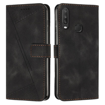 Dream Triangle Leather Phone Case with Lanyard, For vivo Y15a / Y15s, For vivo Y21 / Y21s / Y33s, For vivo Y20 / Y20i, For vivo Y15 / Y17