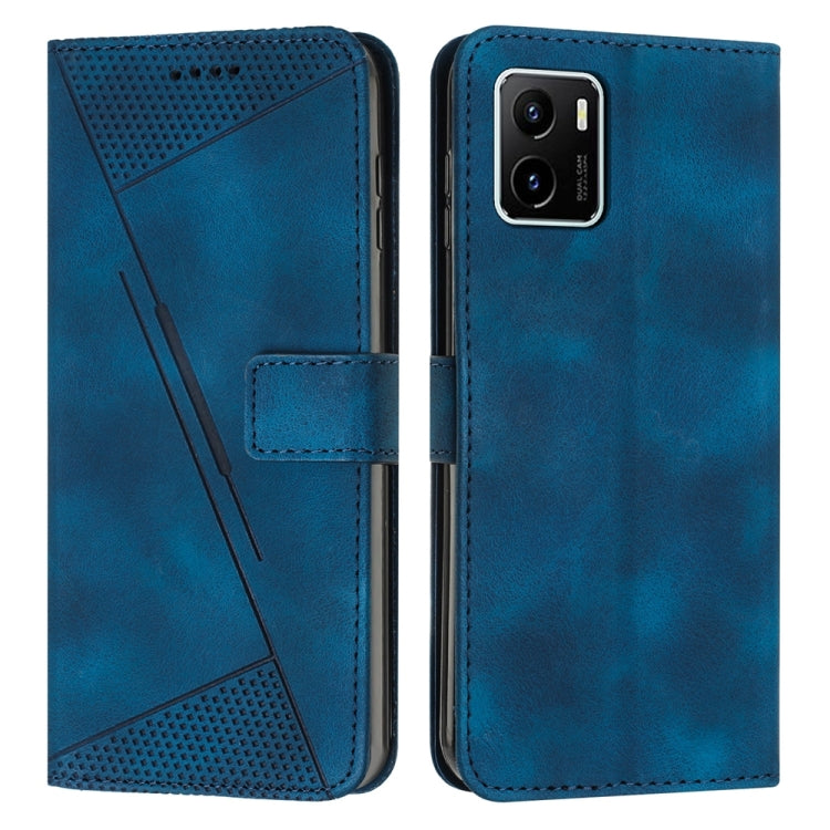 Étui de téléphone en cuir Dream Triangle avec lanière, pour vivo Y15a / Y15s, pour vivo Y21 / Y21s / Y33s, pour vivo Y20 / Y20i, pour vivo Y15 / Y17