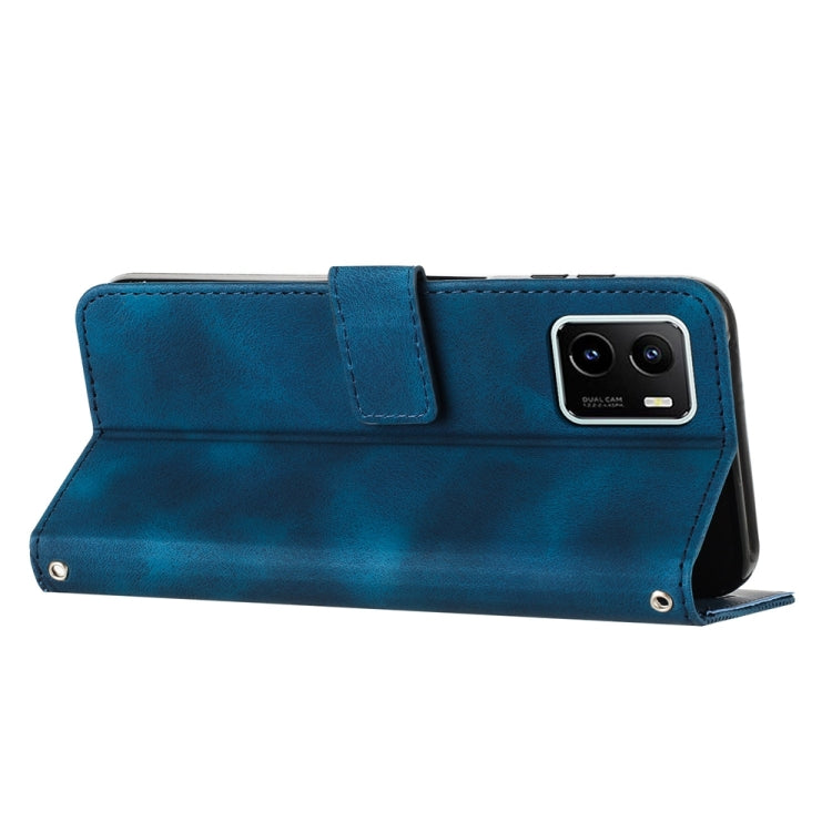 Dream Triangle Leather Phone Case with Lanyard, For vivo Y15a / Y15s, For vivo Y21 / Y21s / Y33s, For vivo Y20 / Y20i, For vivo Y15 / Y17