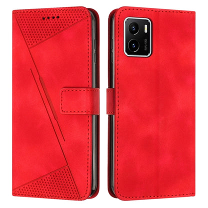 Étui de téléphone en cuir Dream Triangle avec lanière, pour vivo Y15a / Y15s, pour vivo Y21 / Y21s / Y33s, pour vivo Y20 / Y20i, pour vivo Y15 / Y17