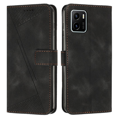 Étui de téléphone en cuir Dream Triangle avec lanière, pour vivo Y15a / Y15s, pour vivo Y21 / Y21s / Y33s, pour vivo Y20 / Y20i, pour vivo Y15 / Y17