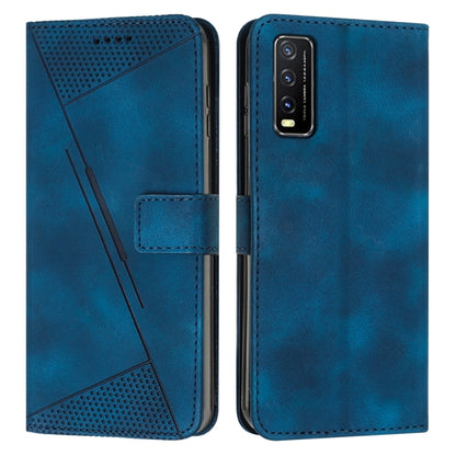 Étui de téléphone en cuir Dream Triangle avec lanière, pour vivo Y15a / Y15s, pour vivo Y21 / Y21s / Y33s, pour vivo Y20 / Y20i, pour vivo Y15 / Y17