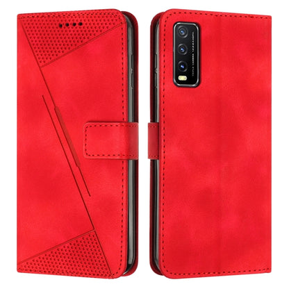 Étui de téléphone en cuir Dream Triangle avec lanière, pour vivo Y15a / Y15s, pour vivo Y21 / Y21s / Y33s, pour vivo Y20 / Y20i, pour vivo Y15 / Y17