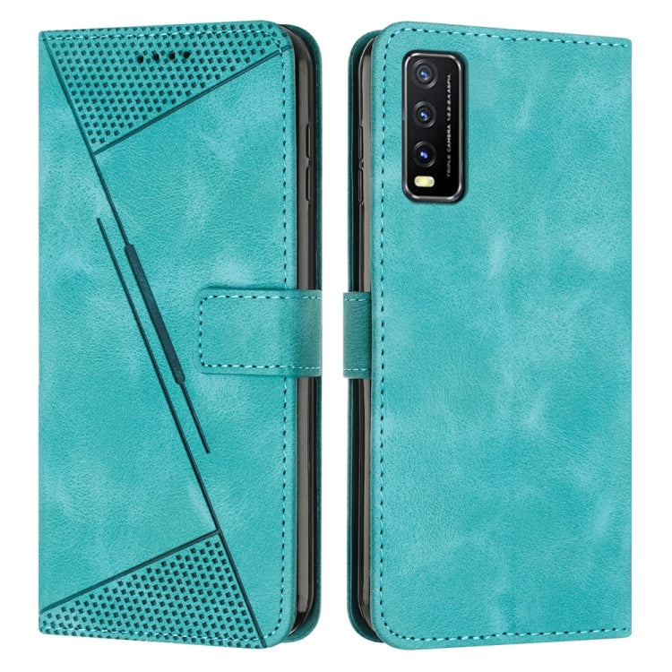 Étui de téléphone en cuir Dream Triangle avec lanière, pour vivo Y15a / Y15s, pour vivo Y21 / Y21s / Y33s, pour vivo Y20 / Y20i, pour vivo Y15 / Y17