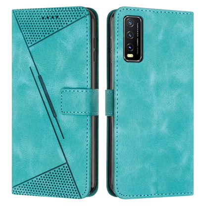 Étui de téléphone en cuir Dream Triangle avec lanière, pour vivo Y15a / Y15s, pour vivo Y21 / Y21s / Y33s, pour vivo Y20 / Y20i, pour vivo Y15 / Y17