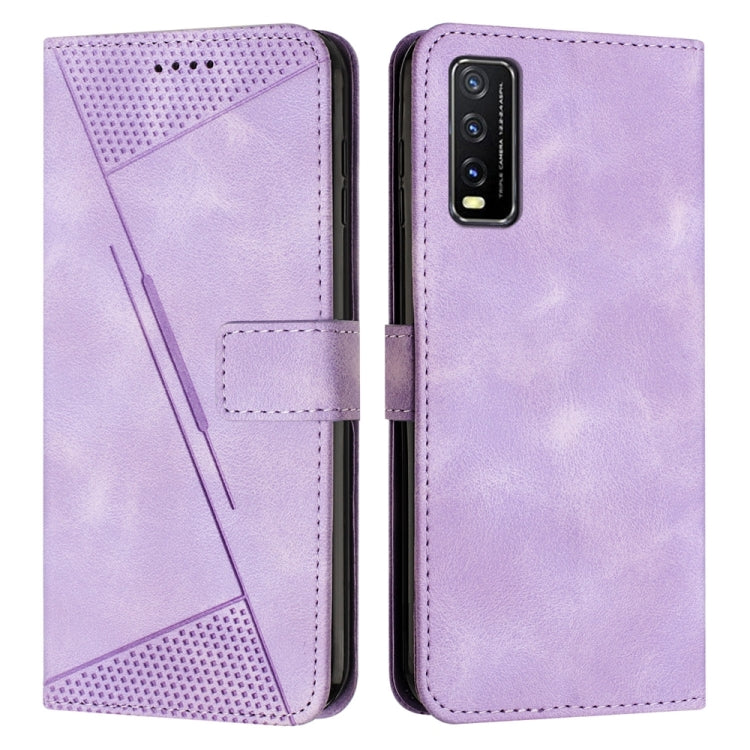 Étui de téléphone en cuir Dream Triangle avec lanière, pour vivo Y15a / Y15s, pour vivo Y21 / Y21s / Y33s, pour vivo Y20 / Y20i, pour vivo Y15 / Y17