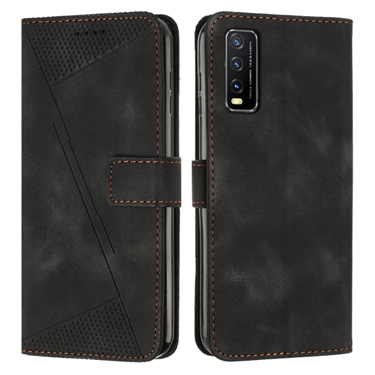 Étui de téléphone en cuir Dream Triangle avec lanière, pour vivo Y15a / Y15s, pour vivo Y21 / Y21s / Y33s, pour vivo Y20 / Y20i, pour vivo Y15 / Y17
