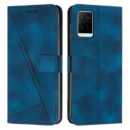 Étui de téléphone en cuir Dream Triangle avec lanière, pour vivo Y15a / Y15s, pour vivo Y21 / Y21s / Y33s, pour vivo Y20 / Y20i, pour vivo Y15 / Y17