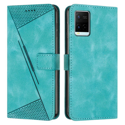 Étui de téléphone en cuir Dream Triangle avec lanière, pour vivo Y15a / Y15s, pour vivo Y21 / Y21s / Y33s, pour vivo Y20 / Y20i, pour vivo Y15 / Y17