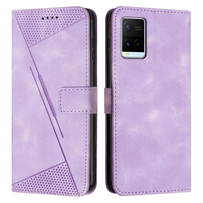 Étui de téléphone en cuir Dream Triangle avec lanière, pour vivo Y15a / Y15s, pour vivo Y21 / Y21s / Y33s, pour vivo Y20 / Y20i, pour vivo Y15 / Y17