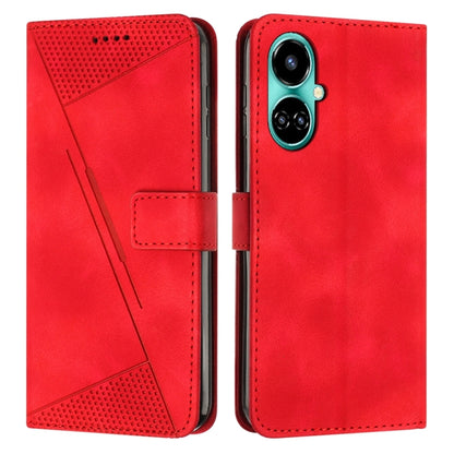 Dream Triangle Leather Phone Case with Lanyard, For Tecno Camon 30 Pro 5G, For Tecno Camon 30 4G / 5G, For Tecno Pova 6 Pro, For Tecno Pova Neo 3, For Tecno Pova 5, For Tecno Camon 20 Premier, For Tecno Camon 20 Pro 5G, For Tecno Camon 20 / 20 Pro 4G��...