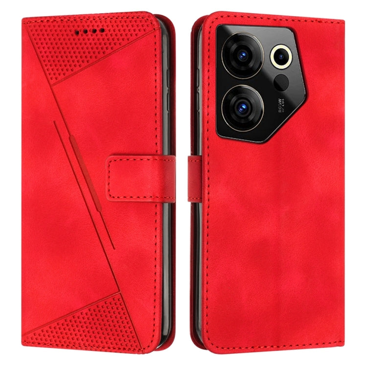 Dream Triangle Leather Phone Case with Lanyard, For Tecno Camon 30 Pro 5G, For Tecno Camon 30 4G / 5G, For Tecno Pova 6 Pro, For Tecno Pova Neo 3, For Tecno Pova 5, For Tecno Camon 20 Premier, For Tecno Camon 20 Pro 5G, For Tecno Camon 20 / 20 Pro 4G��...