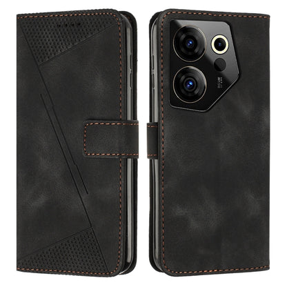 Dream Triangle Leather Phone Case with Lanyard, For Tecno Camon 30 Pro 5G, For Tecno Camon 30 4G / 5G, For Tecno Pova 6 Pro, For Tecno Pova Neo 3, For Tecno Pova 5, For Tecno Camon 20 Premier, For Tecno Camon 20 Pro 5G, For Tecno Camon 20 / 20 Pro 4G��...