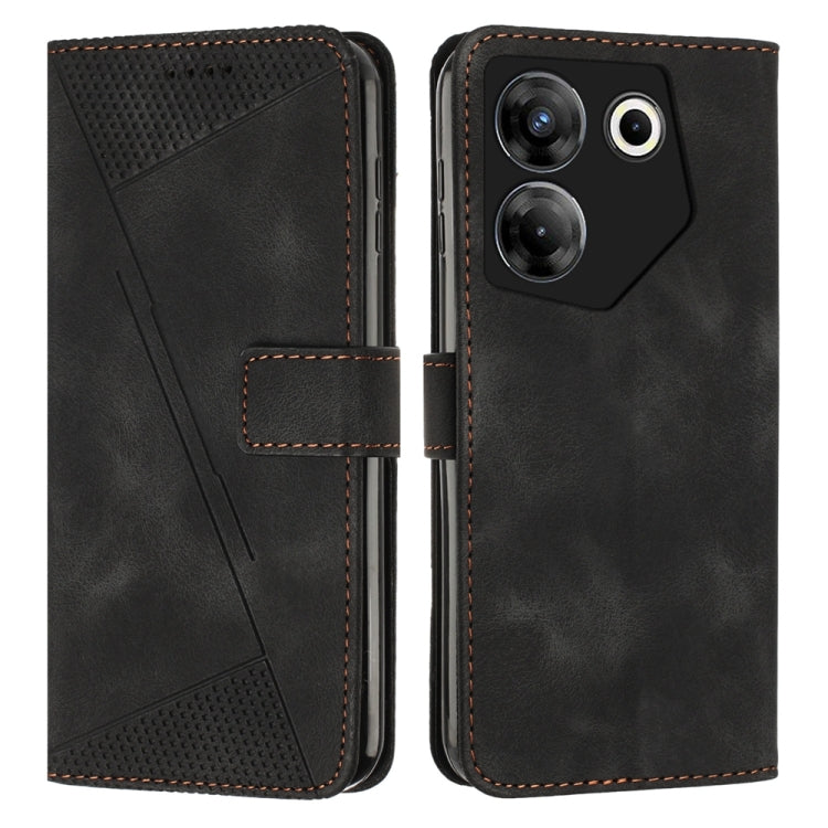 Dream Triangle Leather Phone Case with Lanyard, For Tecno Camon 20 Pro 5G, For Tecno Camon 20 / 20 Pro 4G, For Tecno Spark 10 5G, For Tecno Spark 10 / 10C, For Tecno Spark Go 2023, For Tecno Spark 10 Pro, For Tecno Pova 4 Pro, For Tecno Pova 4         ...