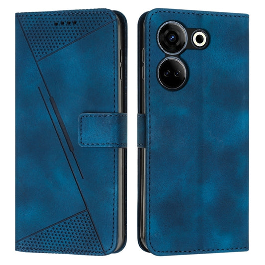 Dream Triangle Leather Phone Case with Lanyard, For Tecno Camon 20 / 20 Pro 4G, For Tecno Spark 10 5G, For Tecno Spark 10 / 10C, For Tecno Spark Go 2023, For Tecno Spark 10 Pro, For Tecno Pova 4 Pro, For Tecno Pova 4, For Tecno Pova Neo 2