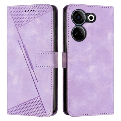 Dream Triangle Leather Phone Case with Lanyard, For Tecno Camon 20 / 20 Pro 4G, For Tecno Spark 10 5G, For Tecno Spark 10 / 10C, For Tecno Spark Go 2023, For Tecno Spark 10 Pro, For Tecno Pova 4 Pro, For Tecno Pova 4, For Tecno Pova Neo 2              ...