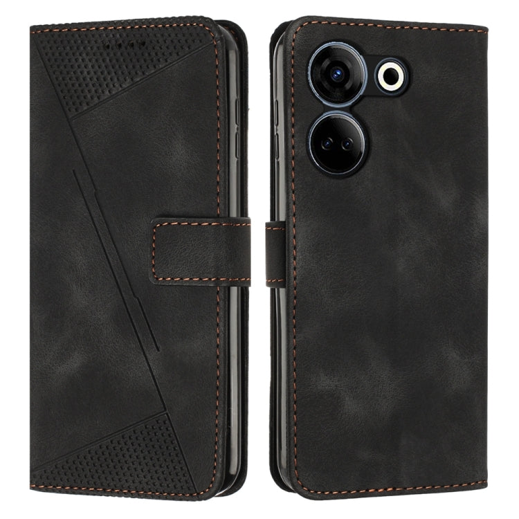 Dream Triangle Leather Phone Case with Lanyard, For Tecno Camon 30 Pro 5G, For Tecno Camon 30 4G / 5G, For Tecno Pova 6 Pro, For Tecno Pova Neo 3, For Tecno Pova 5, For Tecno Camon 20 Premier, For Tecno Camon 20 Pro 5G, For Tecno Camon 20 / 20 Pro 4G��...