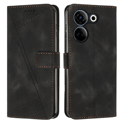 Dream Triangle Leather Phone Case with Lanyard, For Tecno Camon 20 / 20 Pro 4G, For Tecno Spark 10 5G, For Tecno Spark 10 / 10C, For Tecno Spark Go 2023, For Tecno Spark 10 Pro, For Tecno Pova 4 Pro, For Tecno Pova 4, For Tecno Pova Neo 2              ...