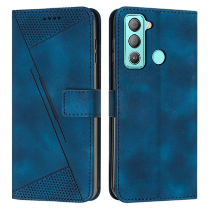 Dream Triangle Leather Phone Case with Lanyard, For Tecno Pova 3, For Tecno Spark Go 2022, For Tecno Pova Neo, For Tecno Pop 5 LTE, For Tecno Pova 2, For Tecno Spark Go 2020