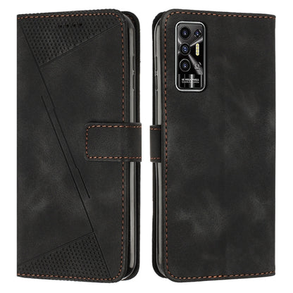 Dream Triangle Leather Phone Case with Lanyard, For Tecno Pova 3, For Tecno Spark Go 2022, For Tecno Pova Neo, For Tecno Pop 5 LTE, For Tecno Pova 2, For Tecno Spark Go 2020