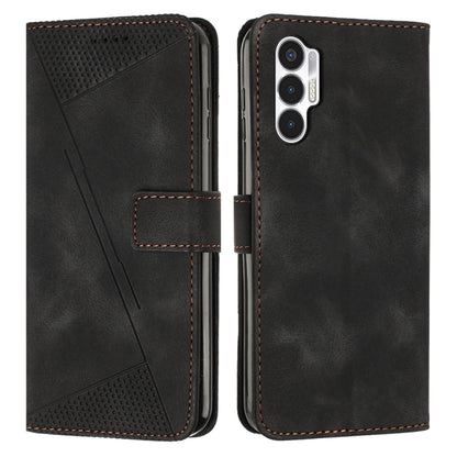 Dream Triangle Leather Phone Case with Lanyard, For Tecno Pova 3, For Tecno Spark Go 2022, For Tecno Pova Neo, For Tecno Pop 5 LTE, For Tecno Pova 2, For Tecno Spark Go 2020