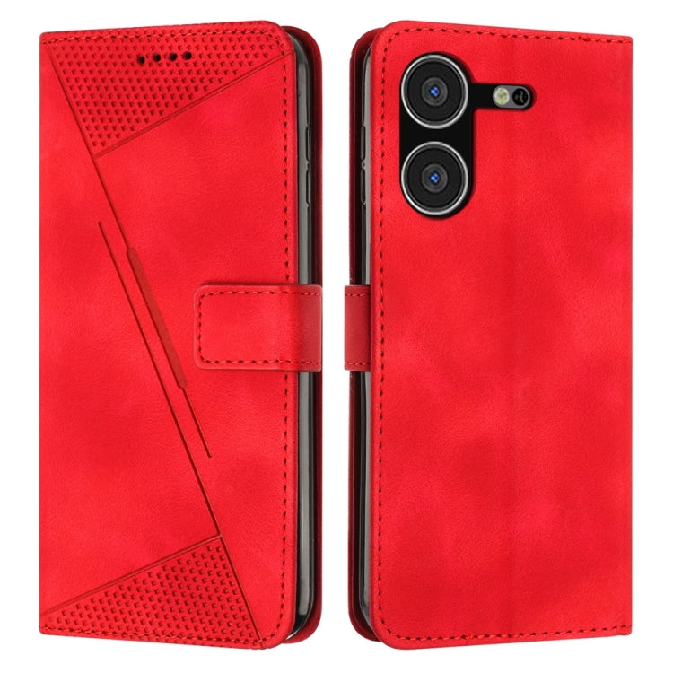 Dream Triangle Leather Phone Case with Lanyard, For Tecno Camon 30 Pro 5G, For Tecno Camon 30 4G / 5G, For Tecno Pova 6 Pro, For Tecno Pova Neo 3, For Tecno Pova 5, For Tecno Camon 20 Premier, For Tecno Camon 20 Pro 5G, For Tecno Camon 20 / 20 Pro 4G��...
