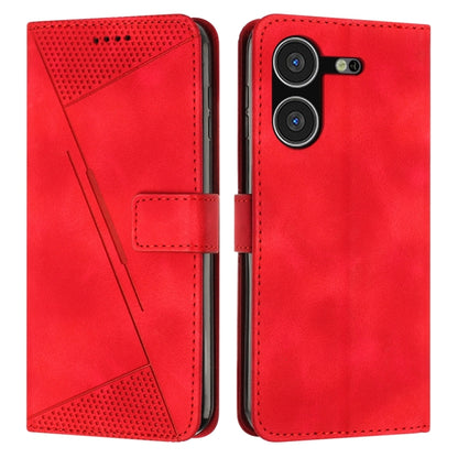 Dream Triangle Leather Phone Case with Lanyard, For Tecno Camon 30 Pro 5G, For Tecno Camon 30 4G / 5G, For Tecno Pova 6 Pro, For Tecno Pova Neo 3, For Tecno Pova 5, For Tecno Camon 20 Premier, For Tecno Camon 20 Pro 5G, For Tecno Camon 20 / 20 Pro 4G��...