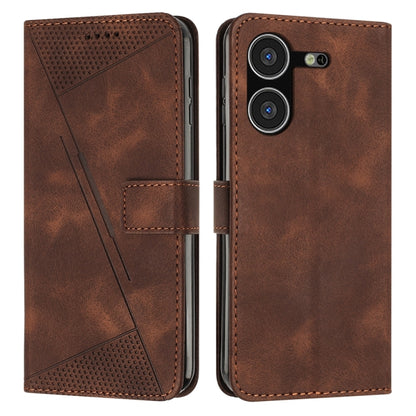 Dream Triangle Leather Phone Case with Lanyard, For Tecno Camon 30 Pro 5G, For Tecno Camon 30 4G / 5G, For Tecno Pova 6 Pro, For Tecno Pova Neo 3, For Tecno Pova 5, For Tecno Camon 20 Premier, For Tecno Camon 20 Pro 5G, For Tecno Camon 20 / 20 Pro 4G��...