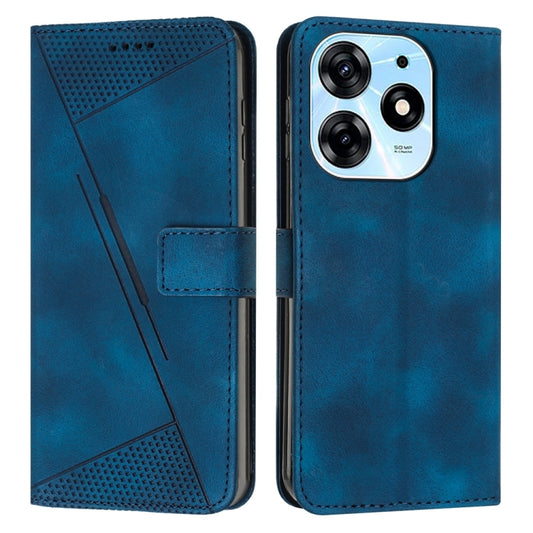 Dream Triangle Leather Phone Case with Lanyard