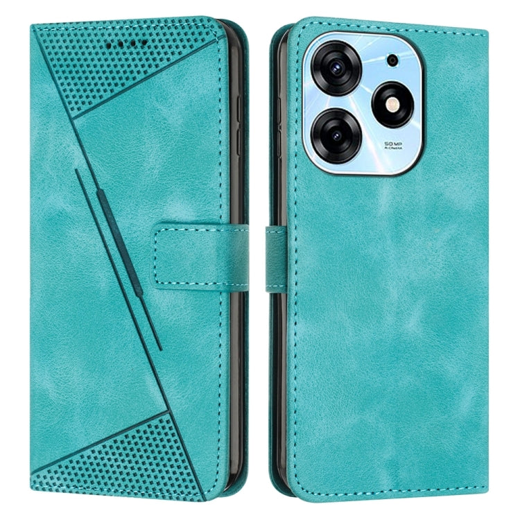 Dream Triangle Leather Phone Case with Lanyard