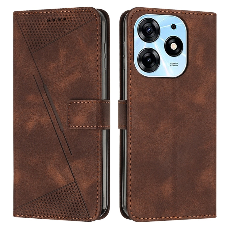 Dream Triangle Leather Phone Case with Lanyard, For Tecno Camon 30 Pro 5G, For Tecno Camon 30 4G / 5G, For Tecno Pova 6 Pro, For Tecno Pova Neo 3, For Tecno Pova 5, For Tecno Camon 20 Premier, For Tecno Camon 20 Pro 5G, For Tecno Camon 20 / 20 Pro 4G��...