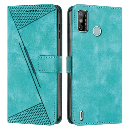 Dream Triangle Leather Phone Case with Lanyard, For Tecno Pova 3, For Tecno Spark Go 2022, For Tecno Pova Neo, For Tecno Pop 5 LTE, For Tecno Pova 2, For Tecno Spark Go 2020