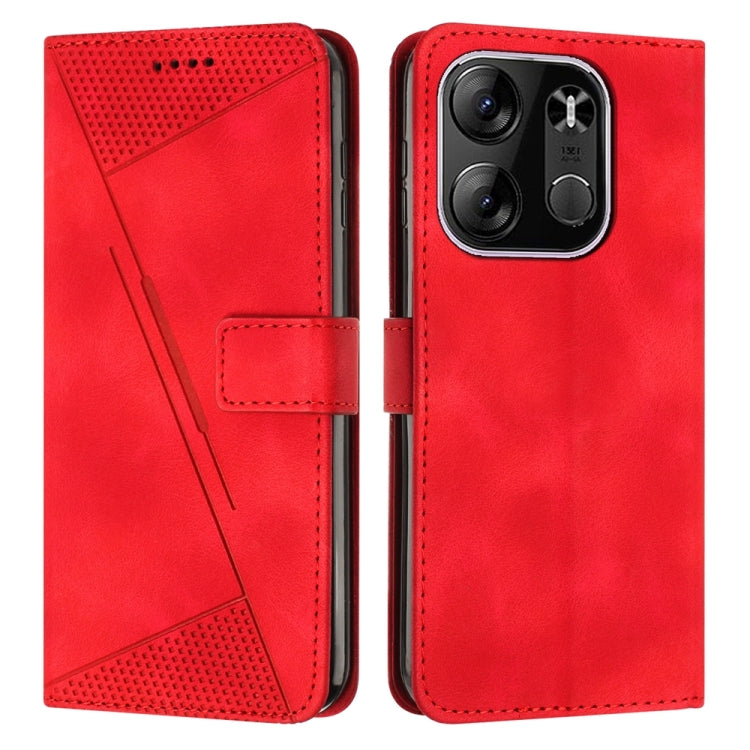 Dream Triangle Leather Phone Case with Lanyard, For Tecno Camon 30 Pro 5G, For Tecno Camon 30 4G / 5G, For Tecno Pova 6 Pro, For Tecno Pova Neo 3, For Tecno Pova 5, For Tecno Camon 20 Premier, For Tecno Camon 20 Pro 5G, For Tecno Camon 20 / 20 Pro 4G��...