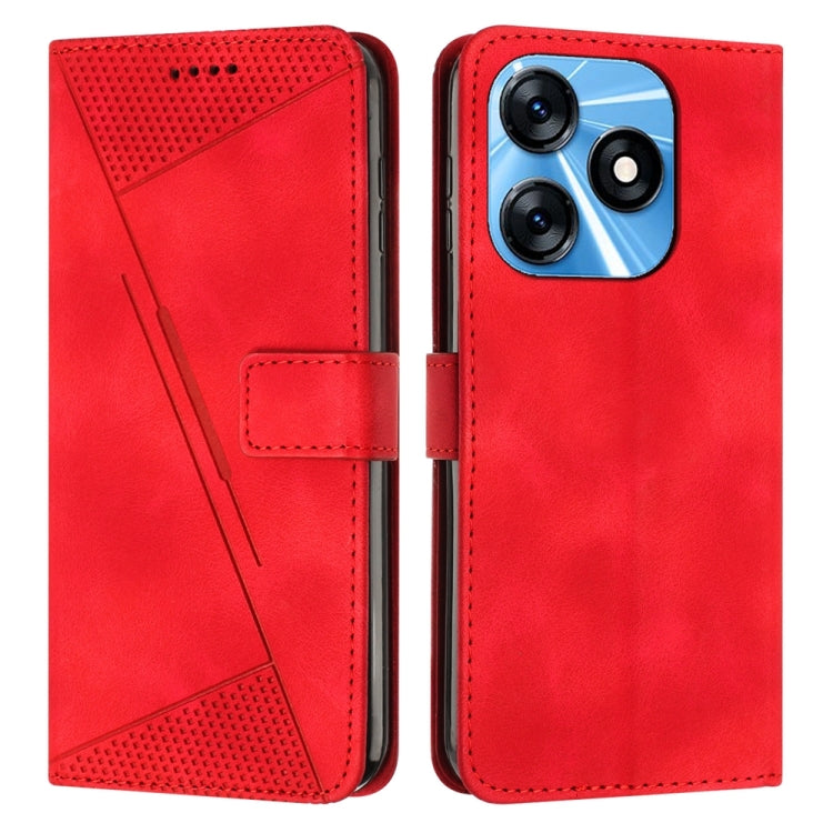 Dream Triangle Leather Phone Case with Lanyard, For Tecno Camon 30 Pro 5G, For Tecno Camon 30 4G / 5G, For Tecno Pova 6 Pro, For Tecno Pova Neo 3, For Tecno Pova 5, For Tecno Camon 20 Premier, For Tecno Camon 20 Pro 5G, For Tecno Camon 20 / 20 Pro 4G��...