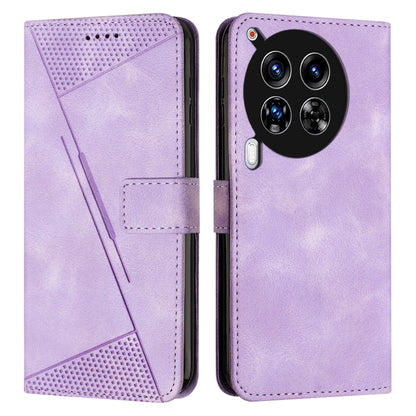 Dream Triangle Leather Phone Case with Lanyard, For Tecno Spark 40C, For Tecno Spark 40 Pro+ 4G, For Tecno Spark 40 Pro 4G, For Tecno Spark 40 4G, For Tecno Pova 7 4G, For Tecno Camon 40 Pro 4G, For Tecno Camon 40 Premier, For Tecno Camon 40 4G��������...