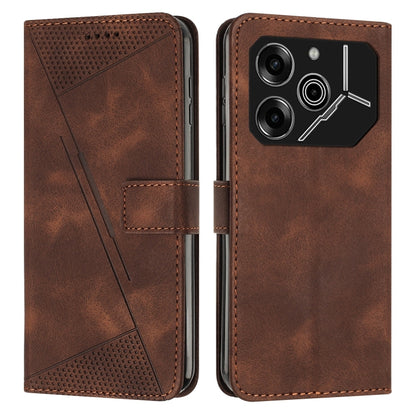 Dream Triangle Leather Phone Case with Lanyard, For Tecno Camon 30 Pro 5G, For Tecno Camon 30 4G / 5G, For Tecno Pova 6 Pro, For Tecno Pova Neo 3, For Tecno Pova 5, For Tecno Camon 20 Premier, For Tecno Camon 20 Pro 5G, For Tecno Camon 20 / 20 Pro 4G��...