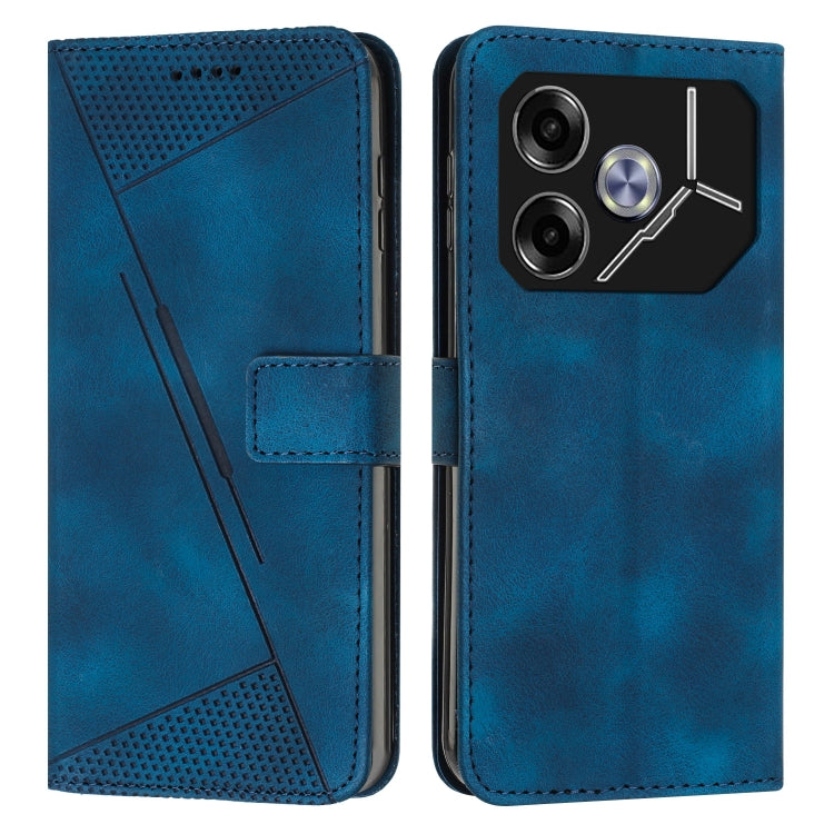 Dream Triangle Leather Phone Case with Lanyard, For Tecno Spark 40C, For Tecno Spark 40 Pro+ 4G, For Tecno Spark 40 Pro 4G, For Tecno Spark 40 4G, For Tecno Pova 7 4G, For Tecno Camon 40 Pro 4G, For Tecno Camon 40 Premier, For Tecno Camon 40 4G��������...