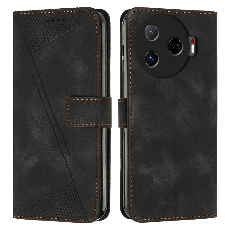 Dream Triangle Leather Phone Case with Lanyard, For Tecno Camon 30 Pro 5G, For Tecno Camon 30 4G / 5G, For Tecno Pova 6 Pro, For Tecno Pova Neo 3, For Tecno Pova 5, For Tecno Camon 20 Premier, For Tecno Camon 20 Pro 5G, For Tecno Camon 20 / 20 Pro 4G��...