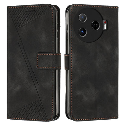 Dream Triangle Leather Phone Case with Lanyard, For Tecno Camon 30 Pro 5G, For Tecno Camon 30 4G / 5G, For Tecno Pova 6 Pro, For Tecno Pova Neo 3, For Tecno Pova 5, For Tecno Camon 20 Premier, For Tecno Camon 20 Pro 5G, For Tecno Camon 20 / 20 Pro 4G��...