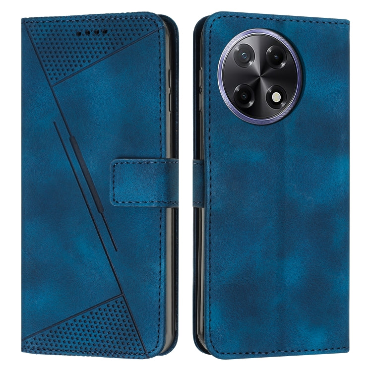 Dream Triangle Leather Phone Case with Lanyard, For Tecno Spark 40C, For Tecno Spark 40 Pro+ 4G, For Tecno Spark 40 Pro 4G, For Tecno Spark 40 4G, For Tecno Pova 7 4G, For Tecno Camon 40 Pro 4G, For Tecno Camon 40 Premier, For Tecno Camon 40 4G��������...