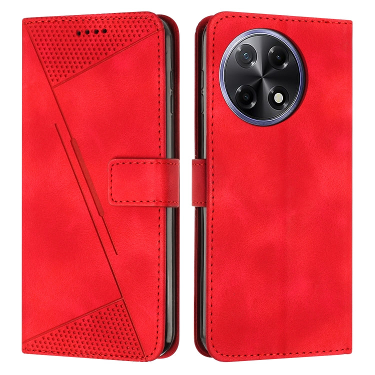 Dream Triangle Leather Phone Case with Lanyard, For Tecno Camon 40 Pro 5G, For Tecno Spark 30C 5G / Pop 9 5G, For Tecno Camon 30S, For Tecno Spark 30 5G, For Tecno Spark 30 Pro, For Tecno Spark 30 4G, For Tecno Spark Go 5G 2025 Global                  ...