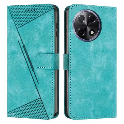 Dream Triangle Leather Phone Case with Lanyard, For Tecno Spark 40C, For Tecno Spark 40 Pro+ 4G, For Tecno Spark 40 Pro 4G, For Tecno Spark 40 4G, For Tecno Pova 7 4G, For Tecno Camon 40 Pro 4G, For Tecno Camon 40 Premier, For Tecno Camon 40 4G��������...