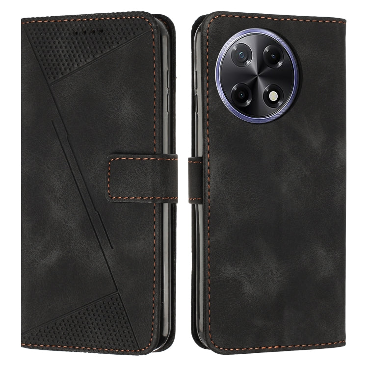 Dream Triangle Leather Phone Case with Lanyard, For Tecno Spark 40C, For Tecno Spark 40 Pro+ 4G, For Tecno Spark 40 Pro 4G, For Tecno Spark 40 4G, For Tecno Pova 7 4G, For Tecno Camon 40 Pro 4G, For Tecno Camon 40 Premier, For Tecno Camon 40 4G��������...