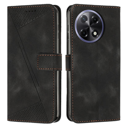 Dream Triangle Leather Phone Case with Lanyard, For Tecno Spark 40C, For Tecno Spark 40 Pro+ 4G, For Tecno Spark 40 Pro 4G, For Tecno Spark 40 4G, For Tecno Pova 7 4G, For Tecno Camon 40 Pro 4G, For Tecno Camon 40 Premier, For Tecno Camon 40 4G��������...