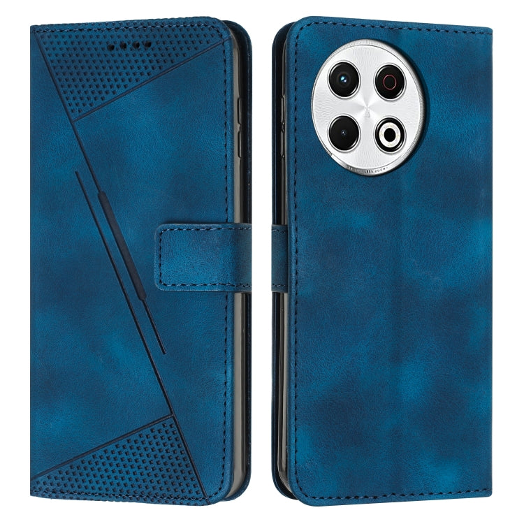 Dream Triangle Leather Phone Case with Lanyard